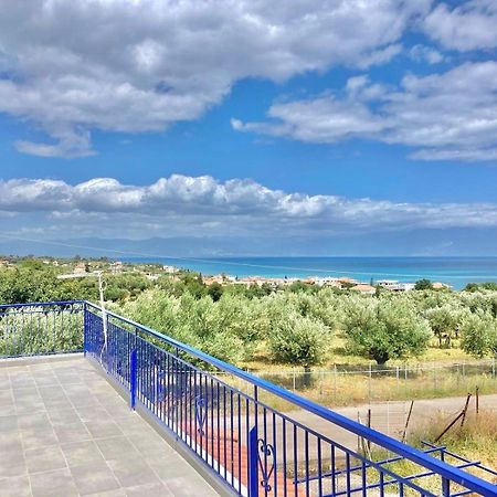 Villa Blue Cocoon - Chrani Messinia Peloponnese- Sea View 800 M From Beach Екстериор снимка