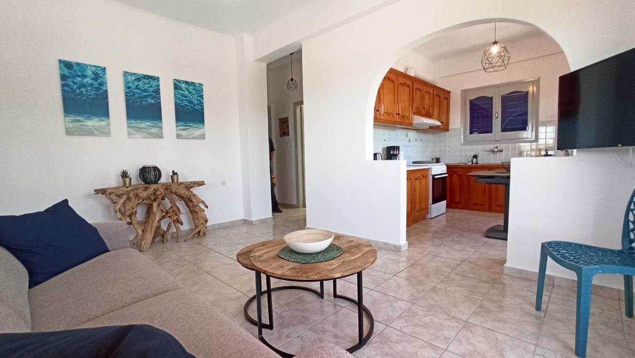 Villa Blue Cocoon - Chrani Messinia Peloponnese- Sea View 800 M From Beach Екстериор снимка