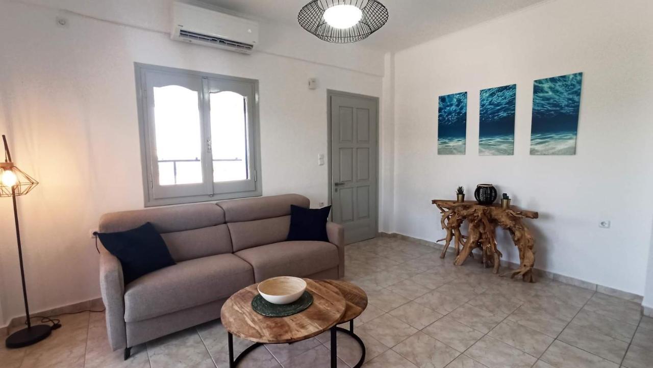 Villa Blue Cocoon - Chrani Messinia Peloponnese- Sea View 800 M From Beach Екстериор снимка