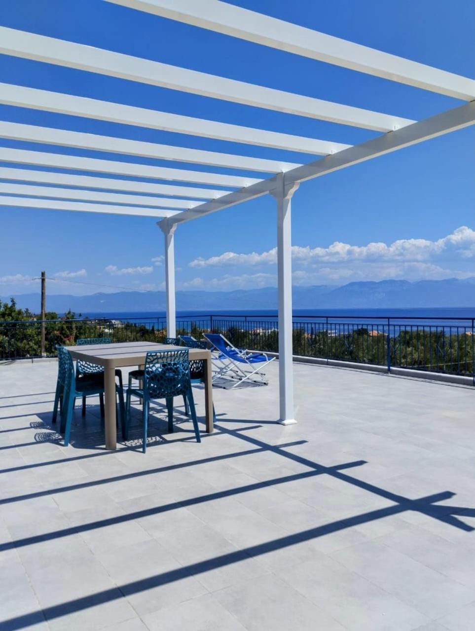 Villa Blue Cocoon - Chrani Messinia Peloponnese- Sea View 800 M From Beach Екстериор снимка